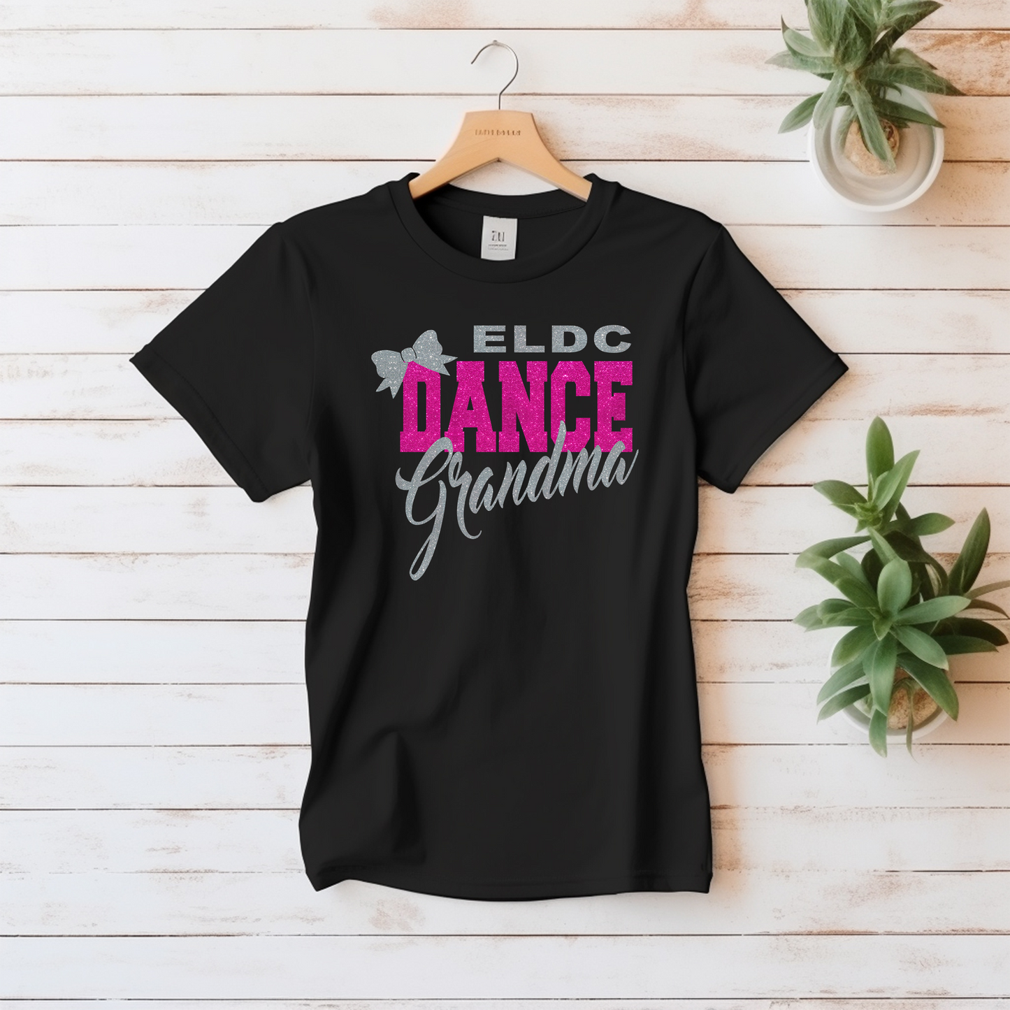 ELDC Dance Grandma with Bow Tshirt