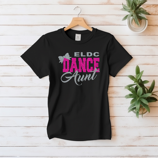 ELDC Dance Aunt with Bow Tshirt