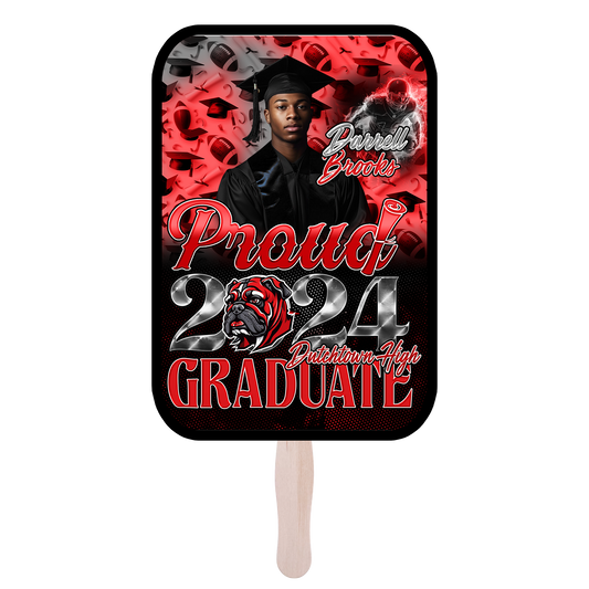 Graduation 2024 Proud Graduate Fan